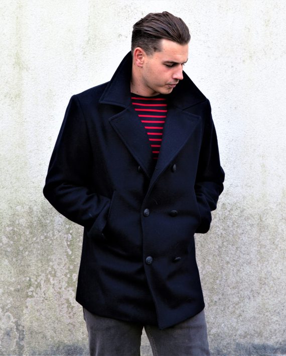 wool reefer jacket