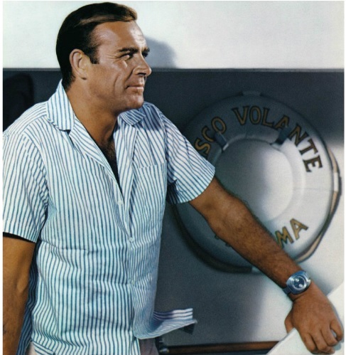 James-Bond-007-Wearing-Breitling-Top-Time-in-Thunderball-1965