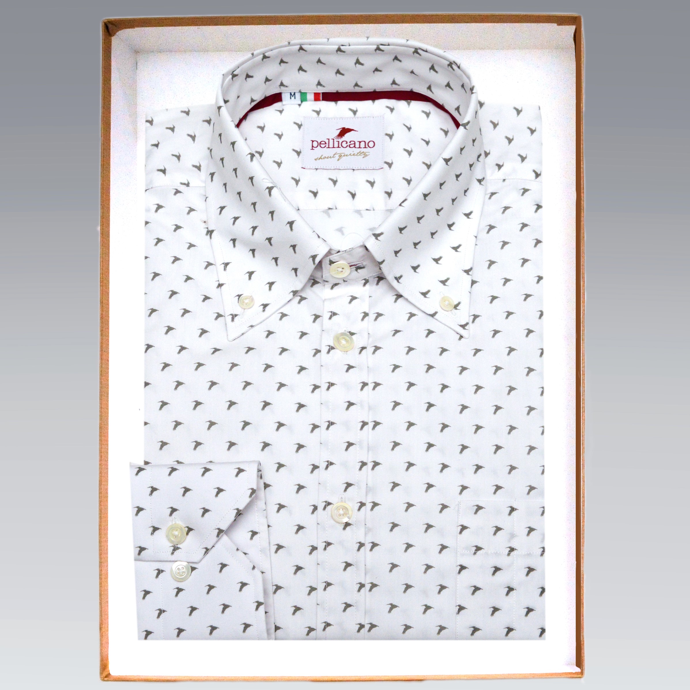 Men's printed button down shirts store