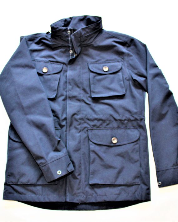 Navy Blue Field Jacket - Pellicano Menswear