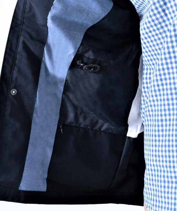 Navy Blue Field Jacket - Image 3