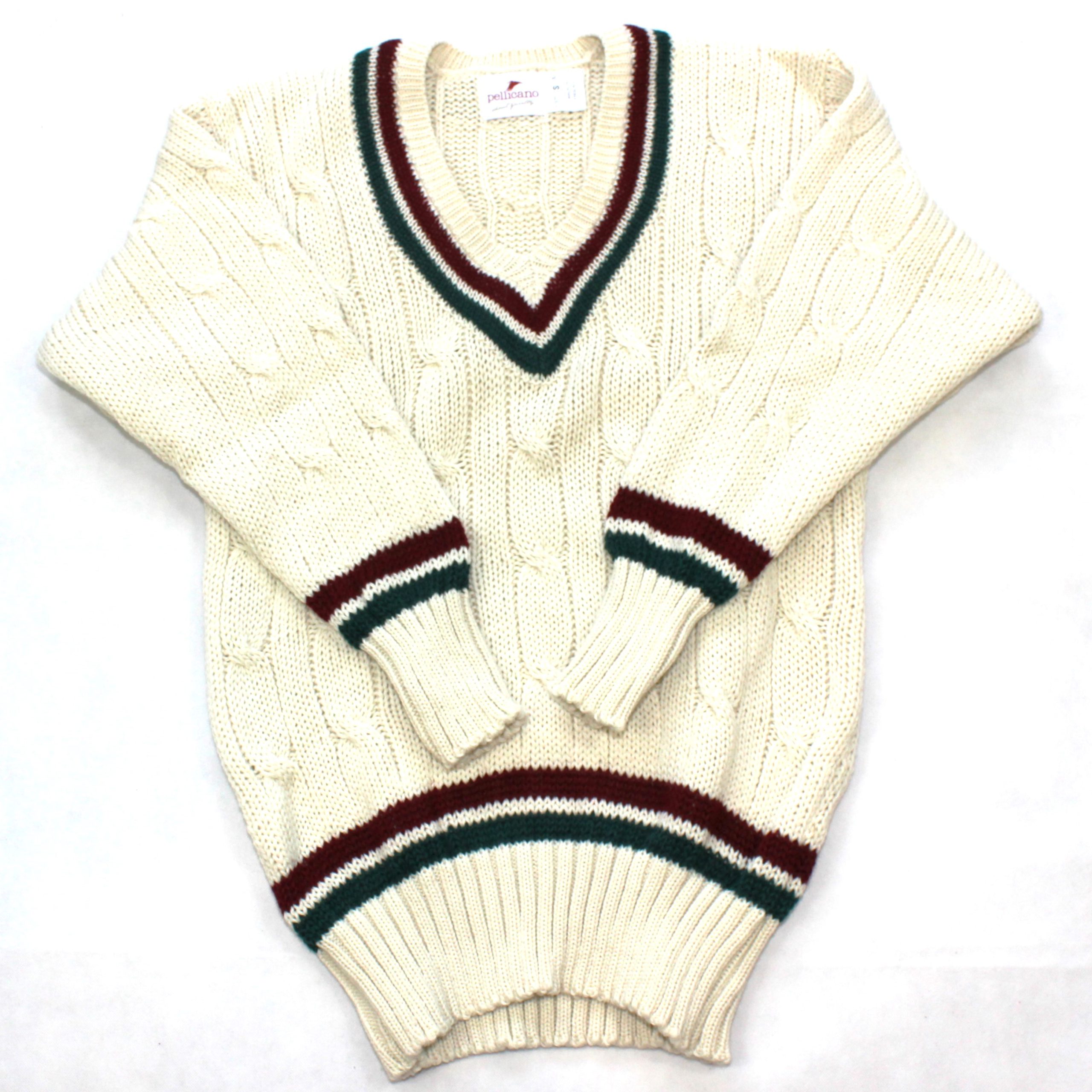 Wool cricket jumper clearance