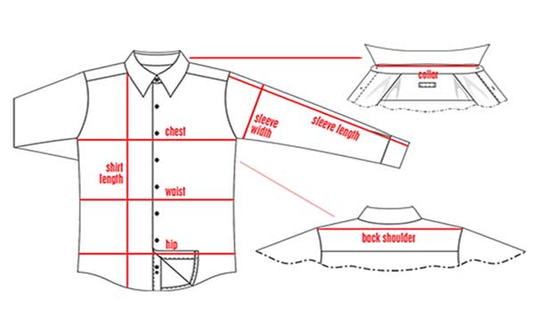 Pellicano Size Guide