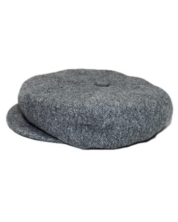 A Newsboy / Baker Boy Cap in Grey Tweed