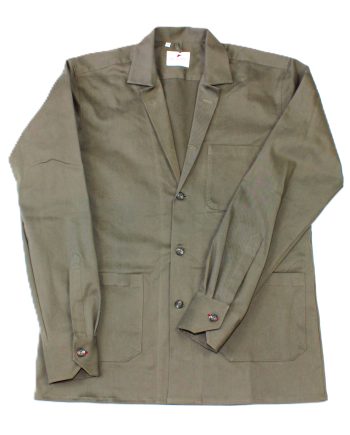 An Engineers Jacket in Khaki Cotton Drill