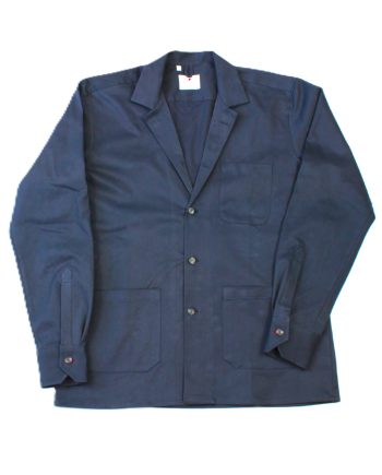 An Engineers Jacket in Navy Cotton Drill