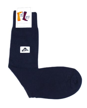 Men's Socks: Navy Blue Short Cotton Mix